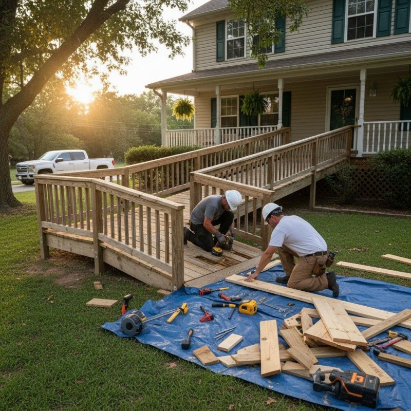 Handicap Ramp Repair